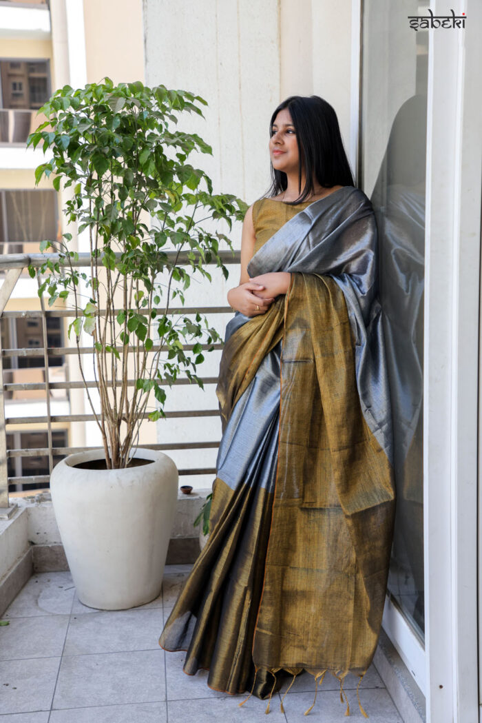 Tissue Saree - Image 3