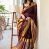 Linen Saree - Image 2